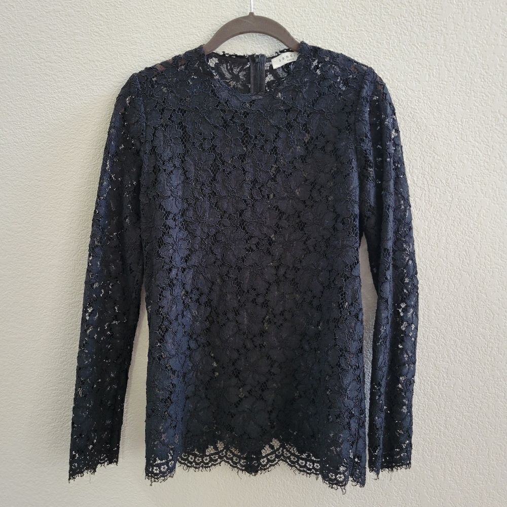 SANDRO lace top size 1 S